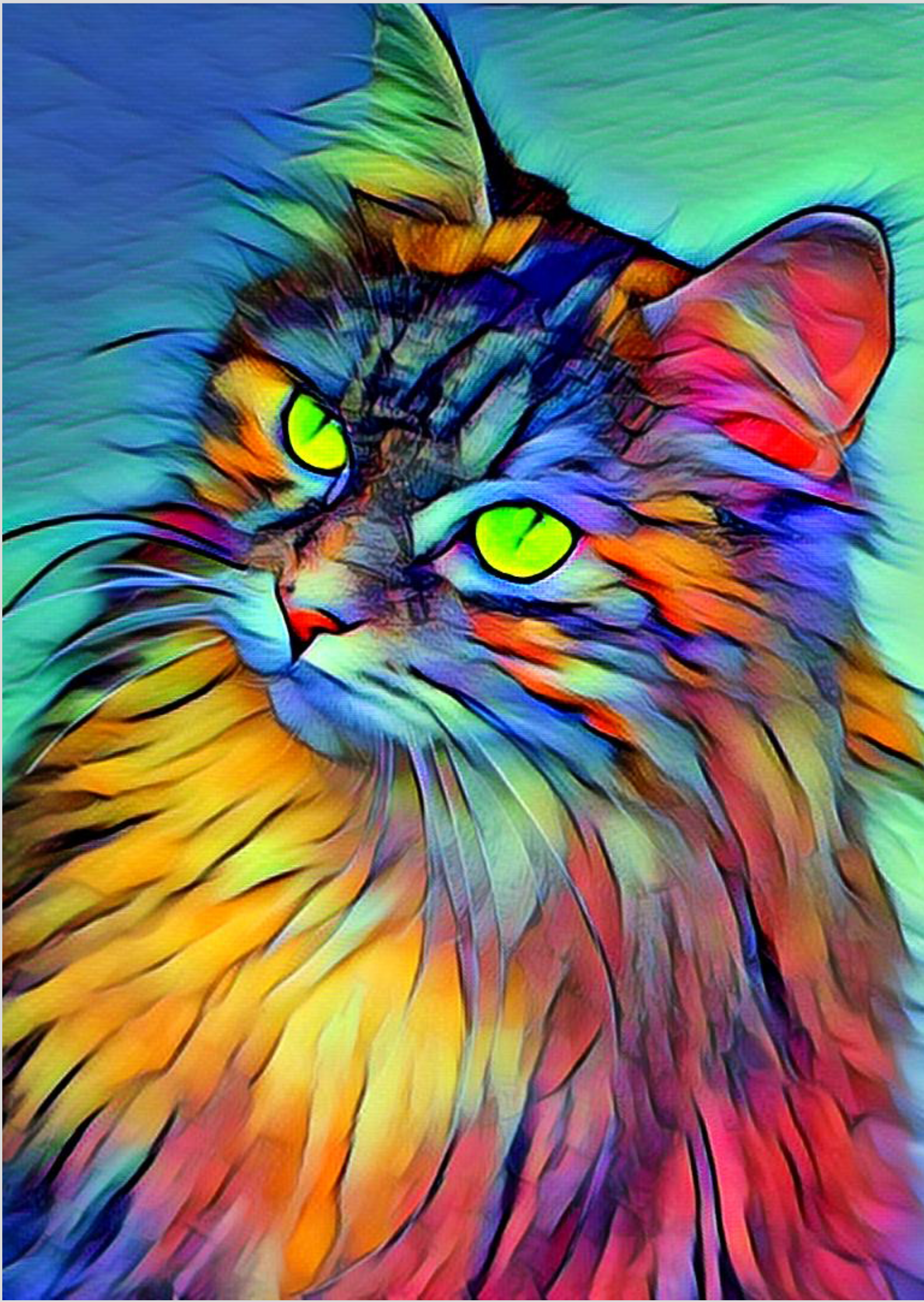 Nome do produto: Poster Felina 