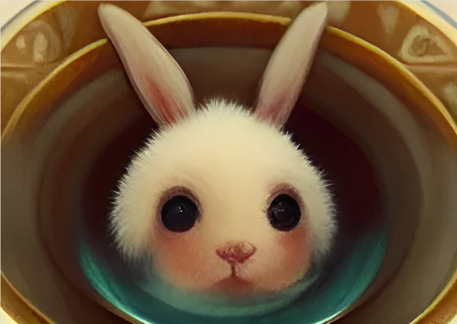 Nome do produto: Poster Coelhinho Chá 3