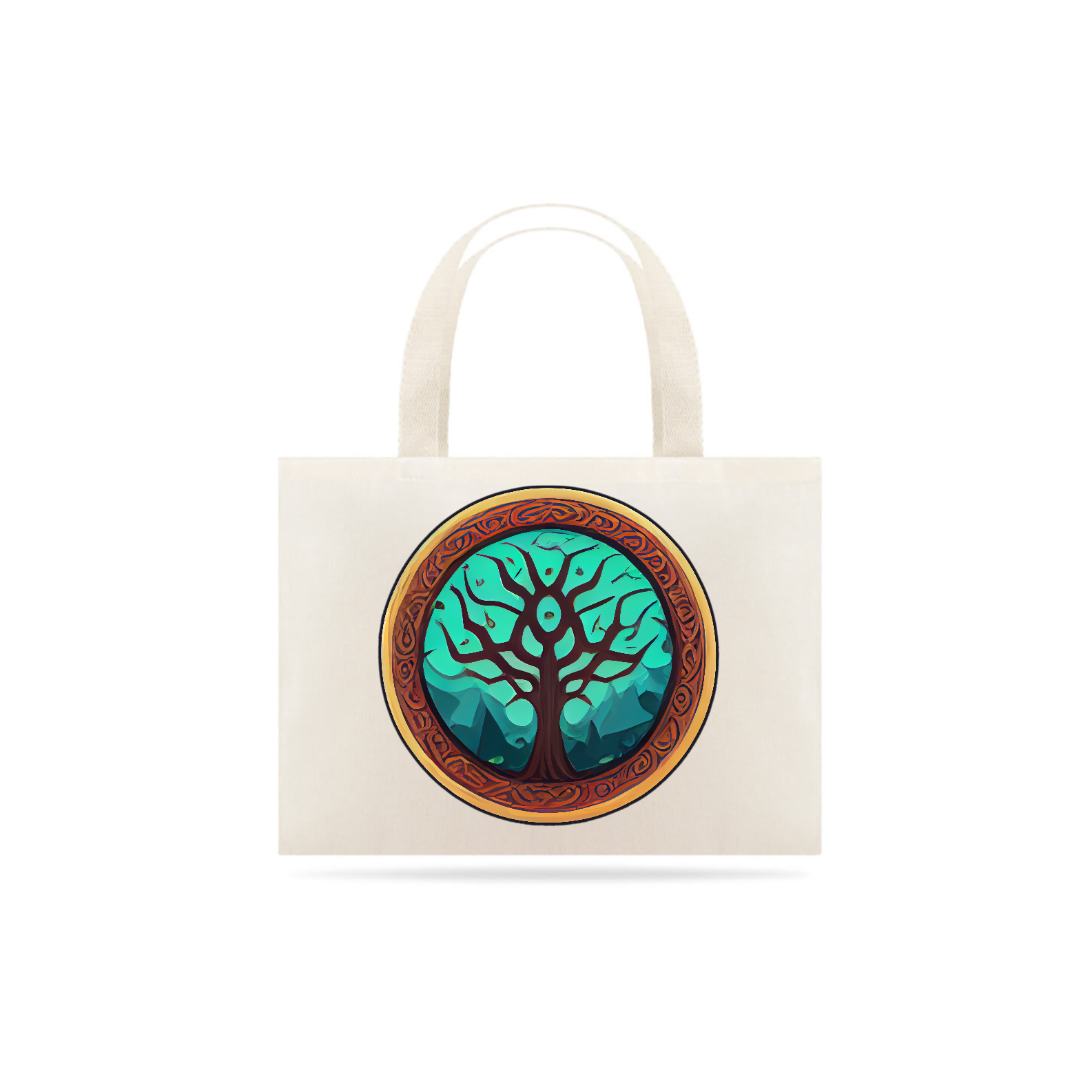 Nome do produto: Eco bag Arvore Tribal 3