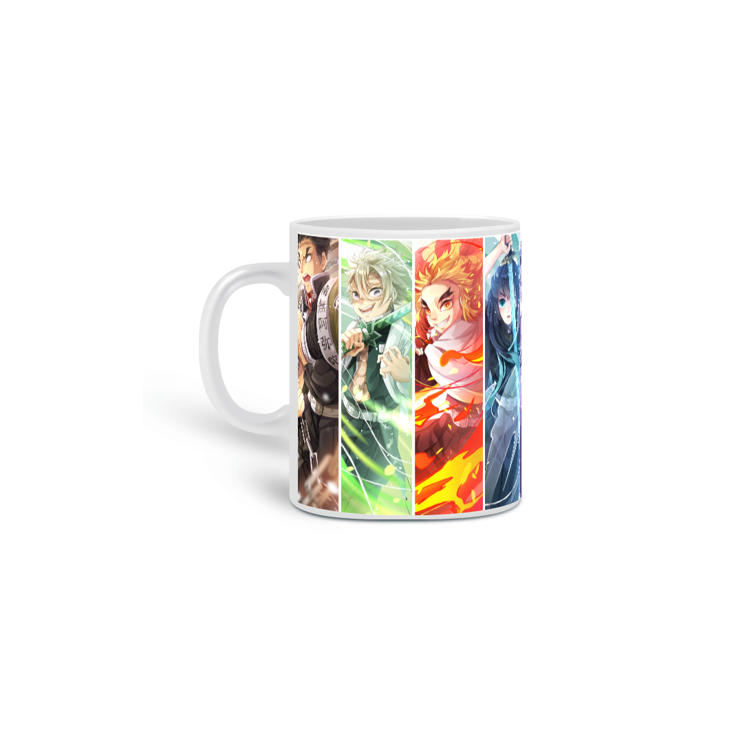 Nome do produto: CANECA PERSONALIZADA (HASHIRAS) Demon Slayer