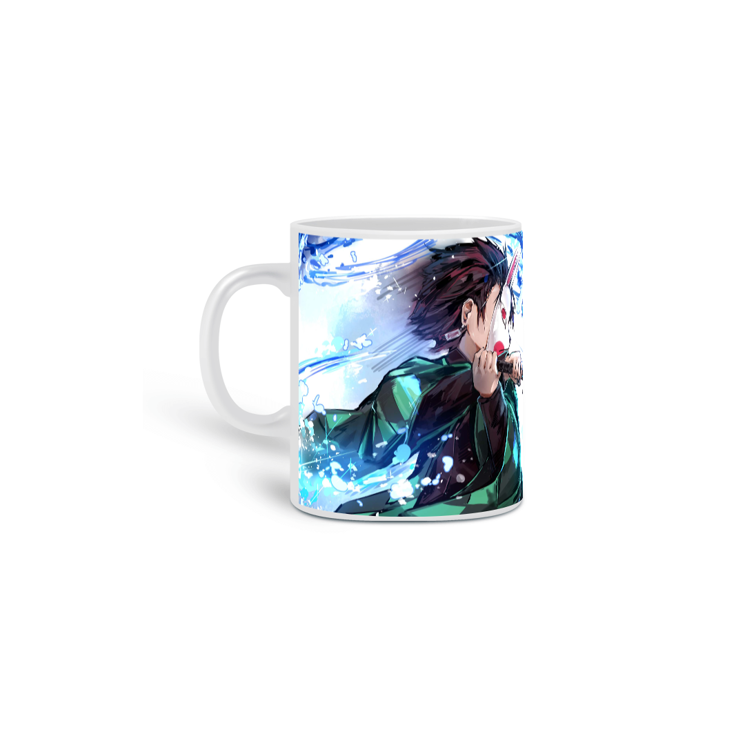 Nome do produto: CANECA PERSONALIZADA (TANJIRO KAMADO) Demon Slayer