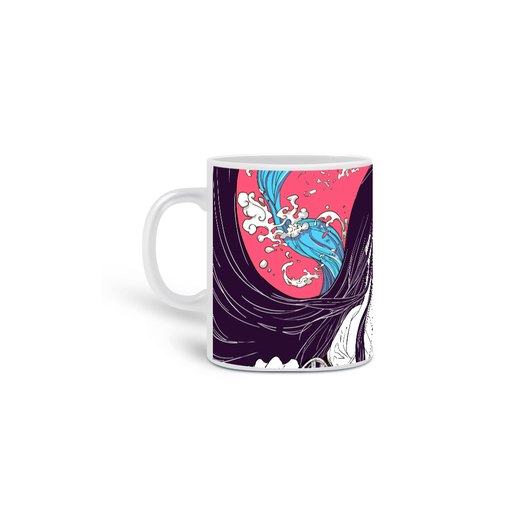 Nome do produto: CANECA PERSONALIZADA (TANJIRO E NEZUKO KAMADO) Demon Slayer