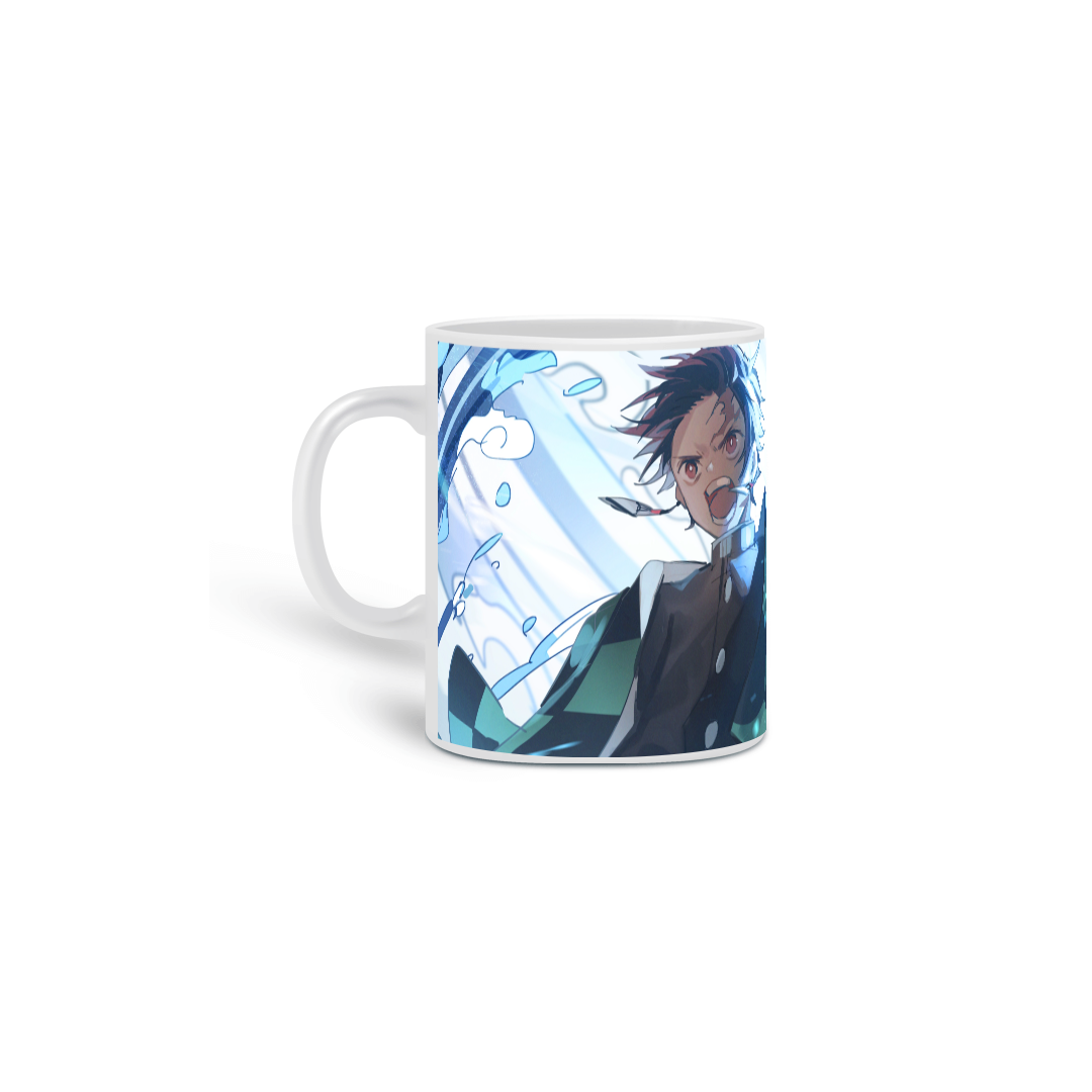 Nome do produto: CANECA PERSONALIZADA (TANJIRO KAMADO) Demon Slayer