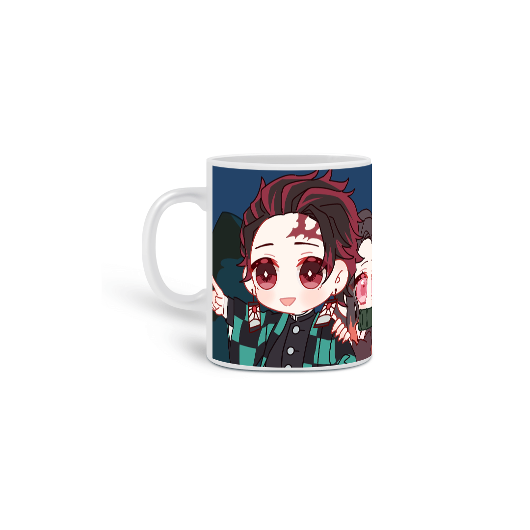 Nome do produto: CANECA PERSONALIZADA (CAÇADORES) Demon Slayer