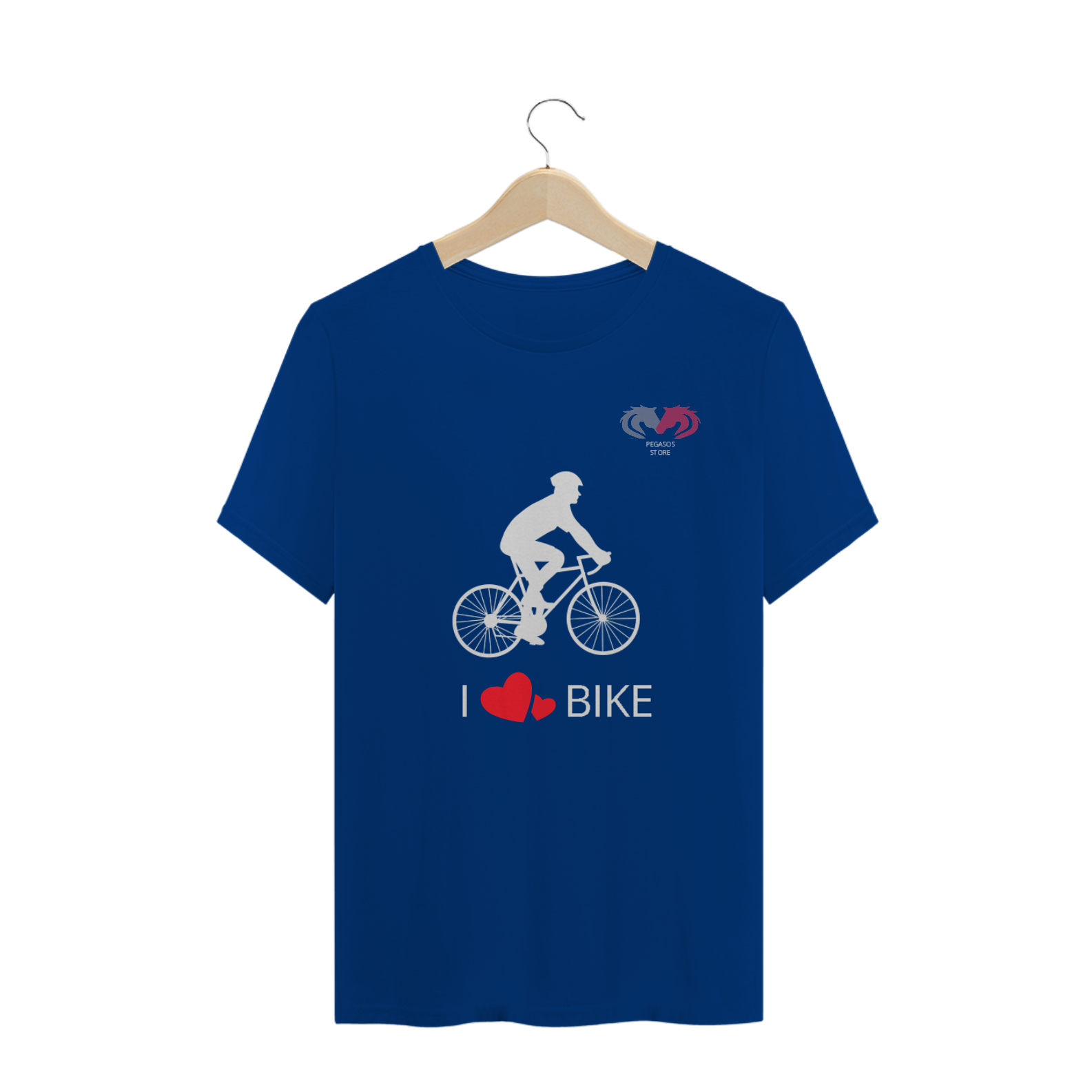 Nome do produto: T-Shirt Classic I Love Bike