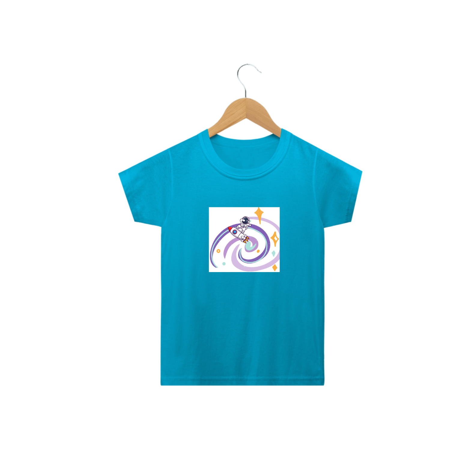 Nome do produto: Camiseta infantil astronauta