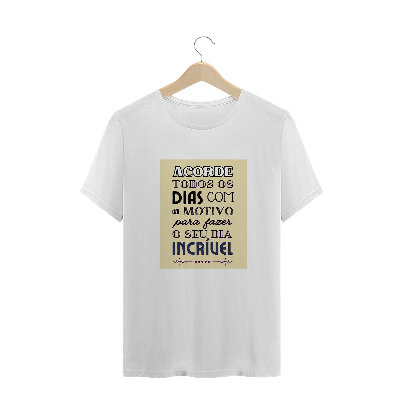 Nome do produto: T-Shirt frases motivacionais