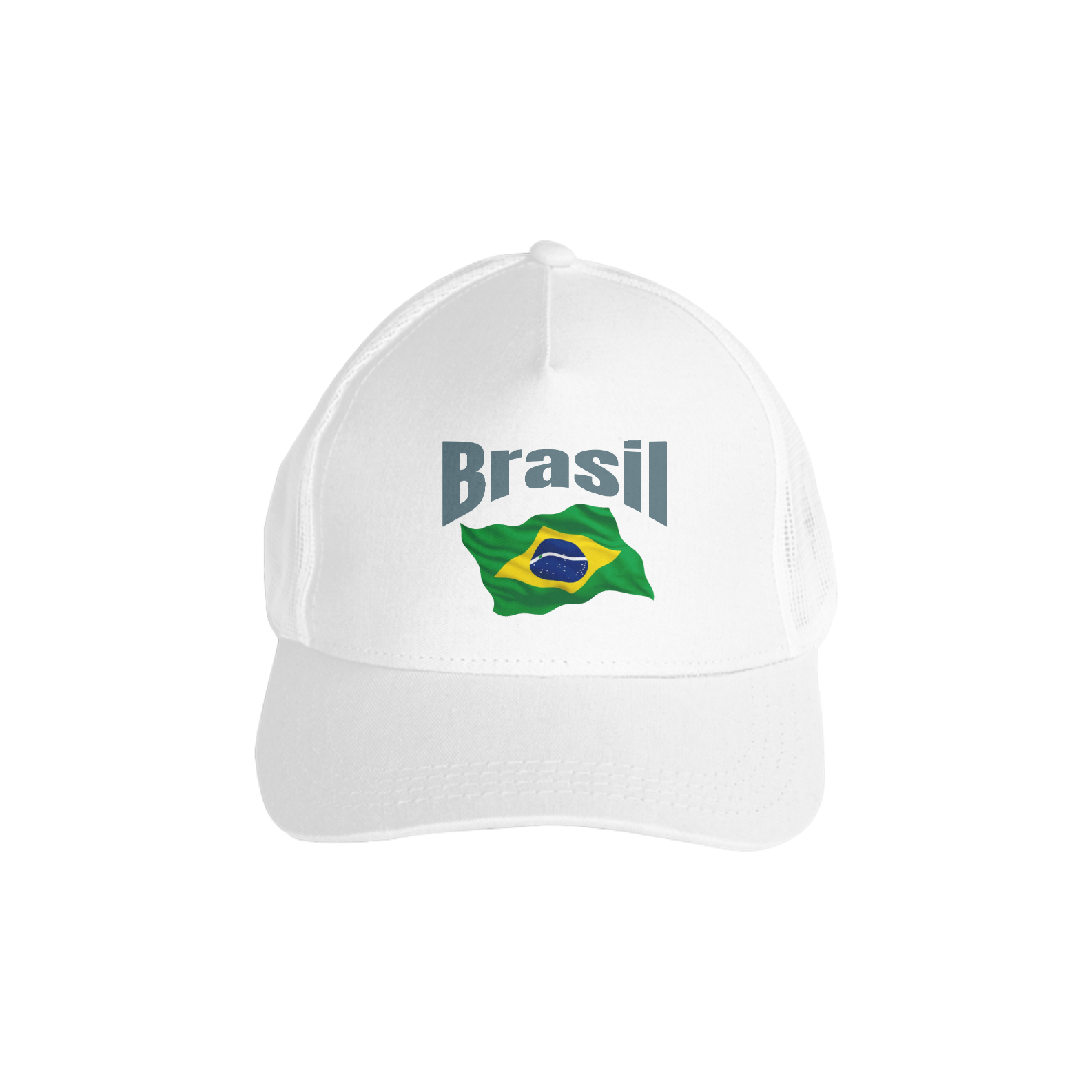 Nome do produto: Boné com tela Brasil