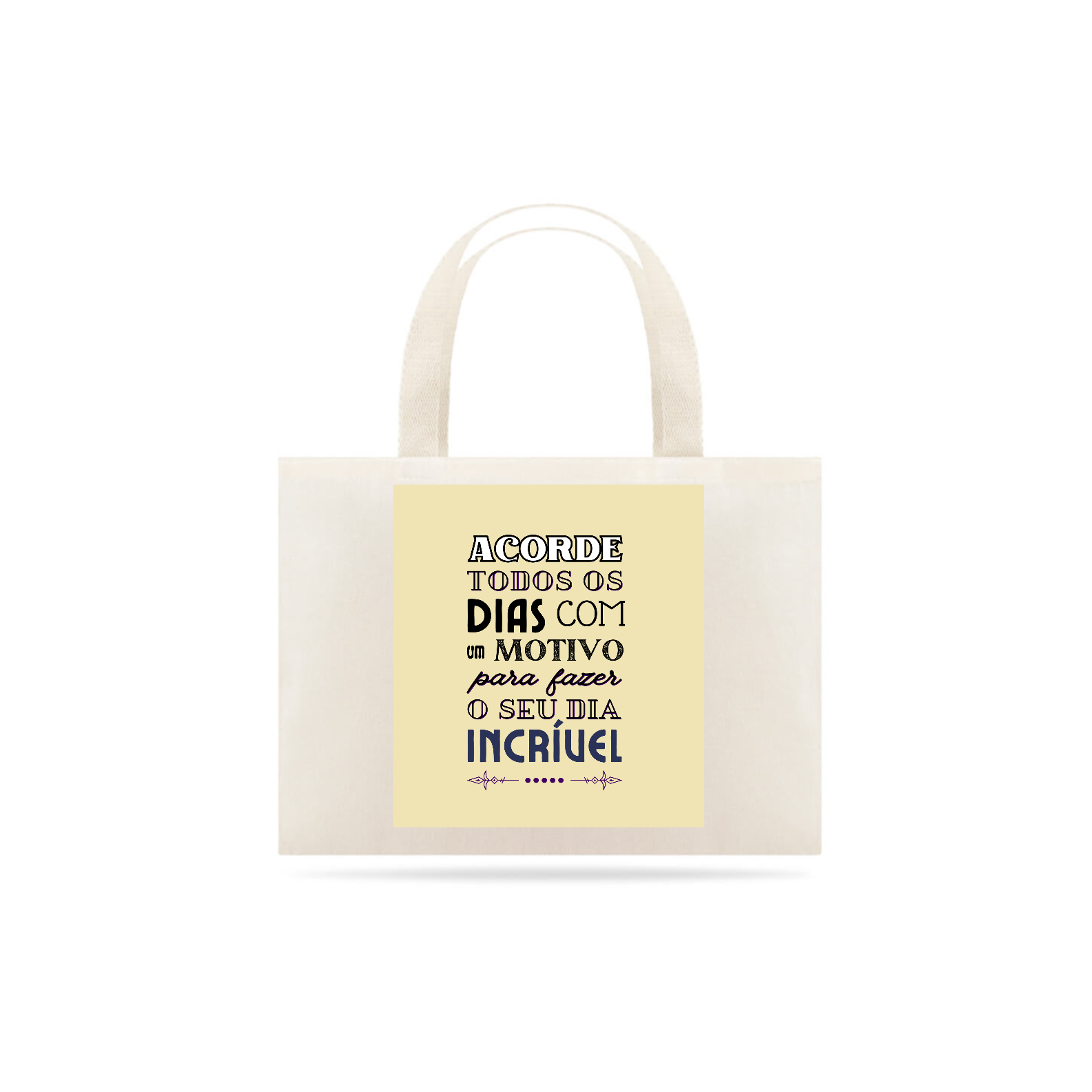 Nome do produto: Eco bag frases