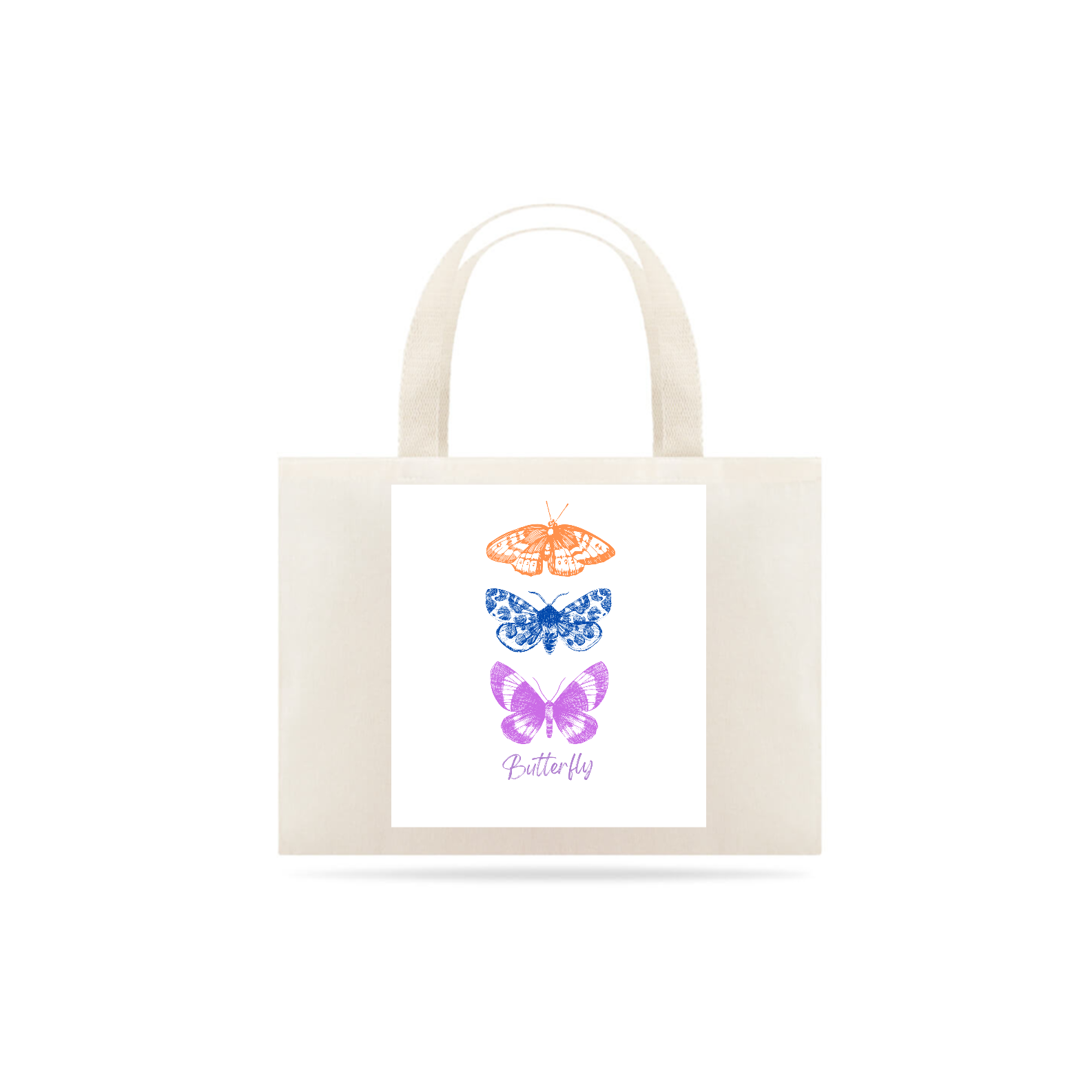 Nome do produto: Eco bag butterfly