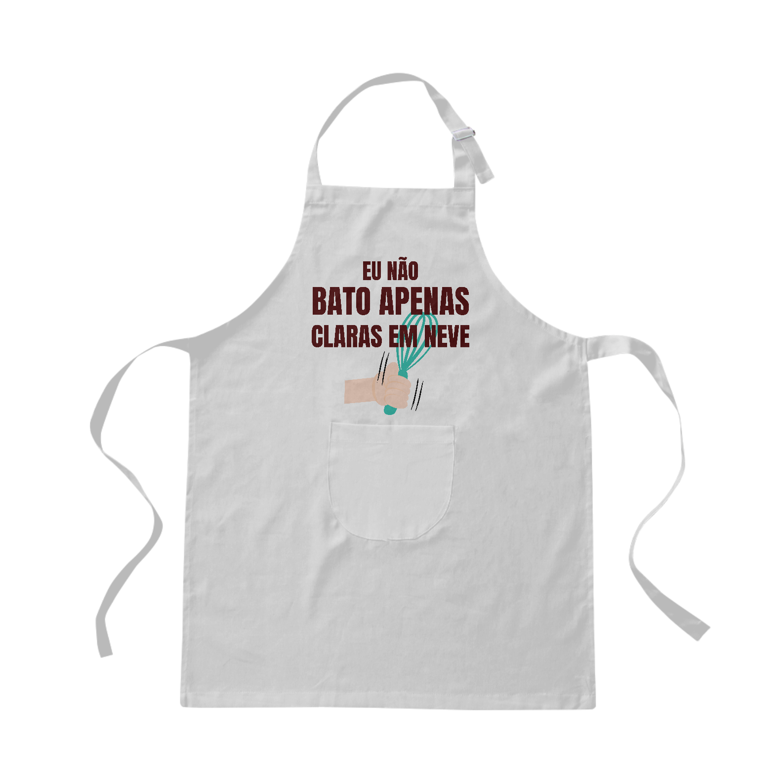 Nome do produto: EU NÃO BATO APENAS CLARAS EM NEVE