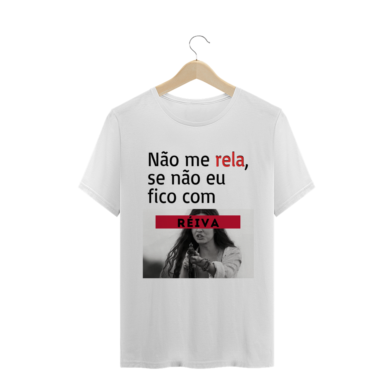 Nome do produto: T-shirt Masculina Branca e Colorida (letra preta) \