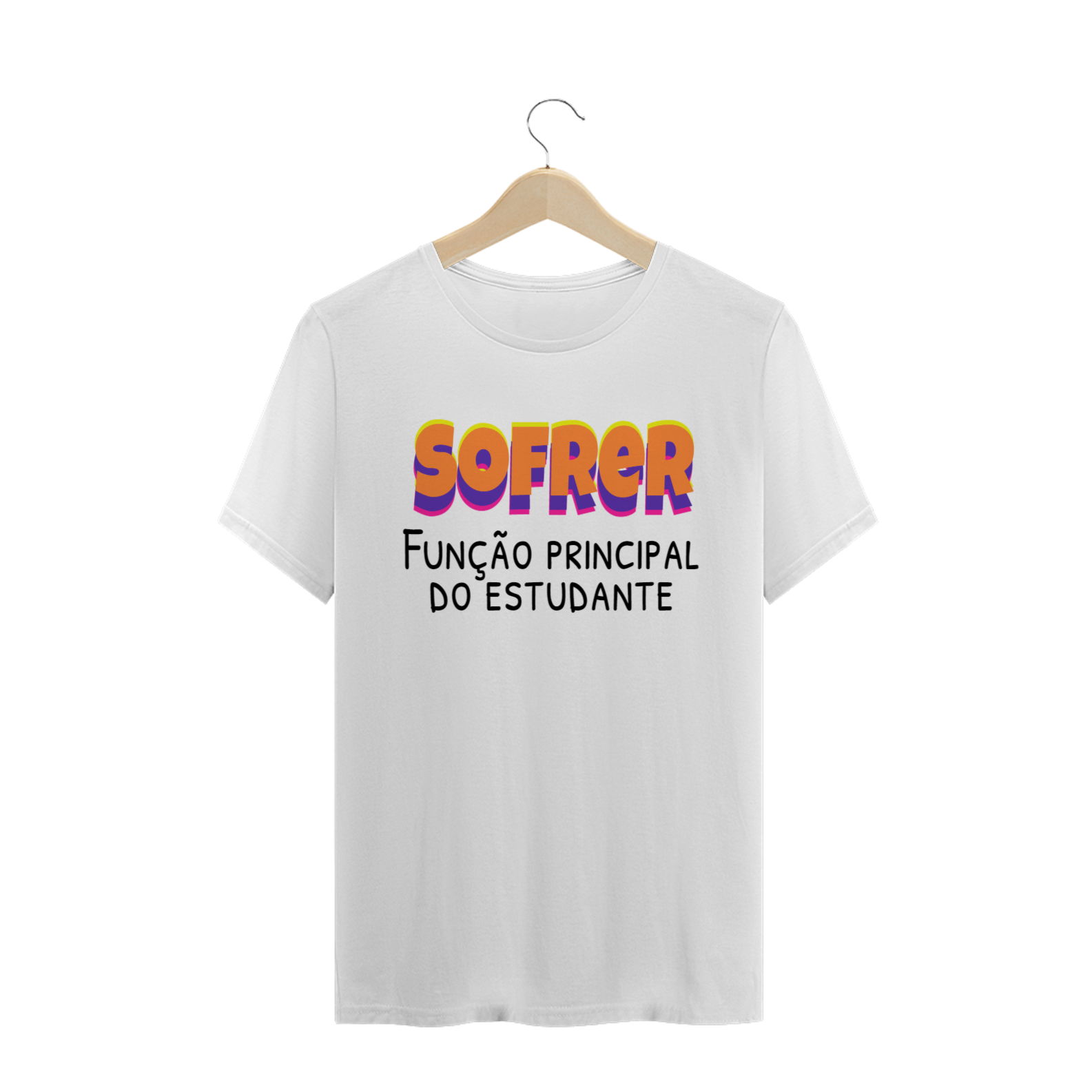 Nome do produto: T-shirt Masculina Branca e Colorida \