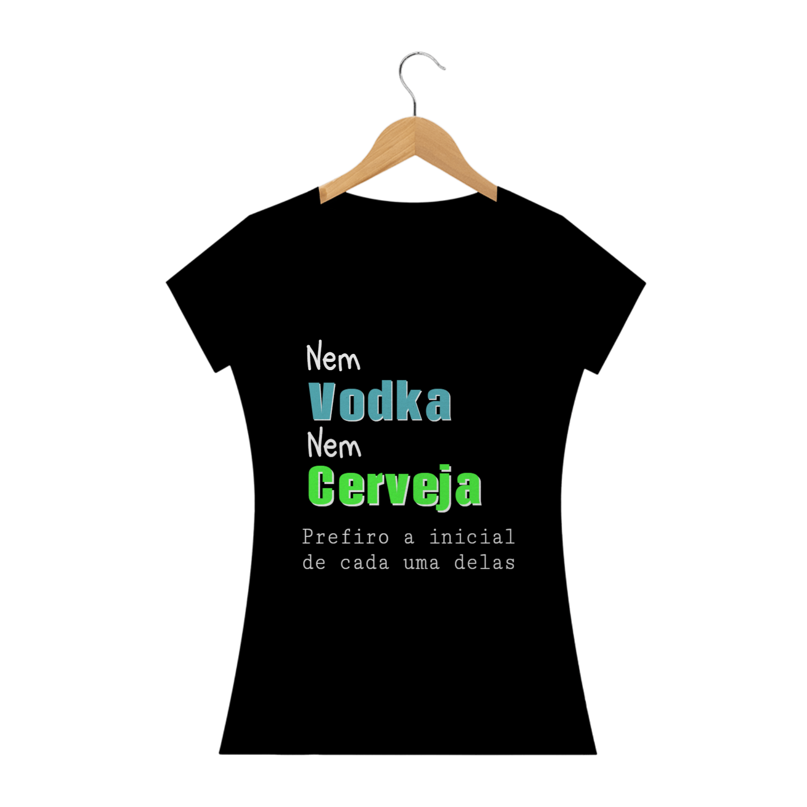 Nome do produto: T-shirt Feminina Preta e Colorida \