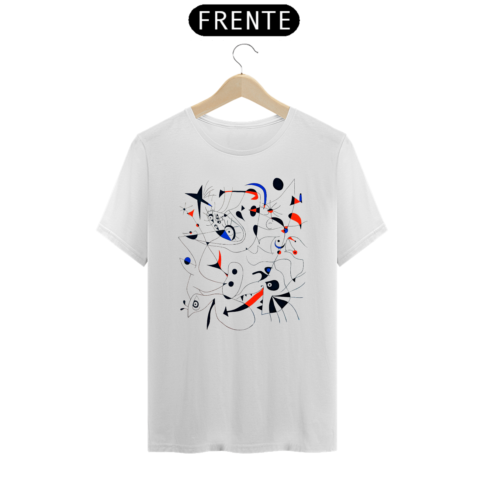 Camiseta Miró 100% algodão Prime