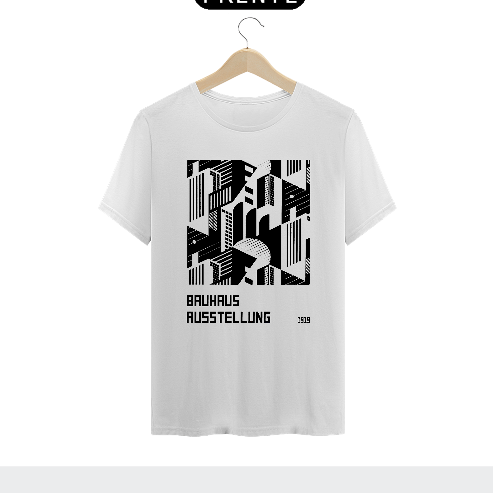 Camiseta Bauhaus Ausstellung Algodão Prime