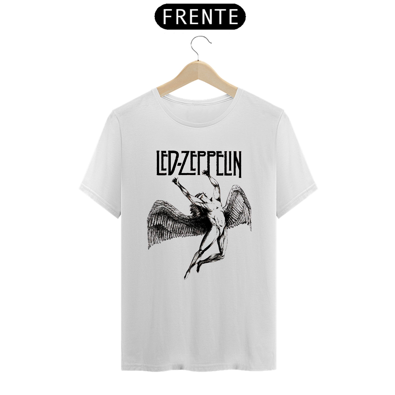 Camiseta Led Zeppelin Apollo Algodão Prime