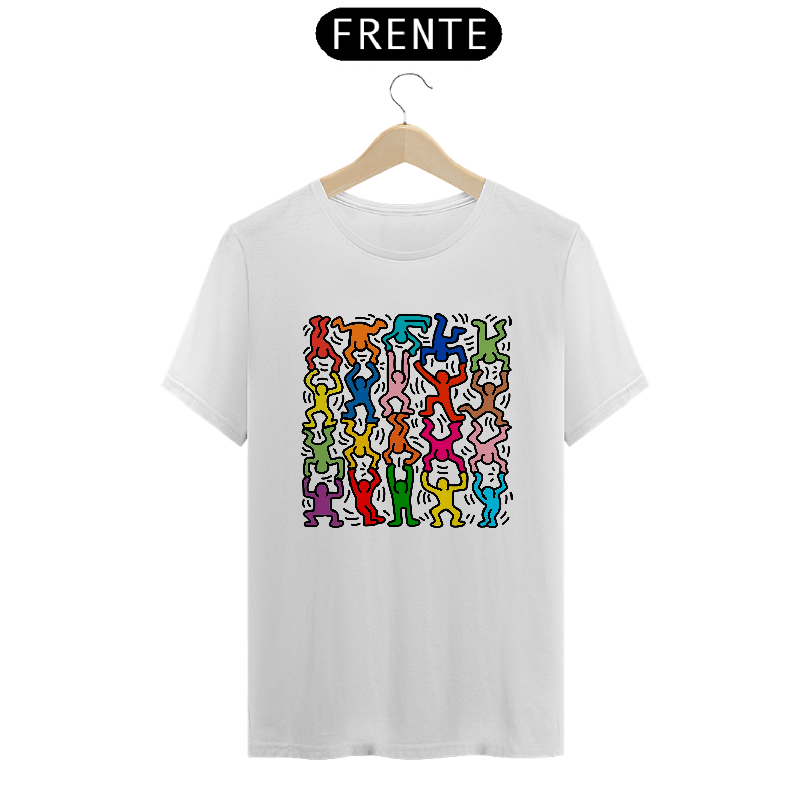 Camiseta K Haring Algodão Prime