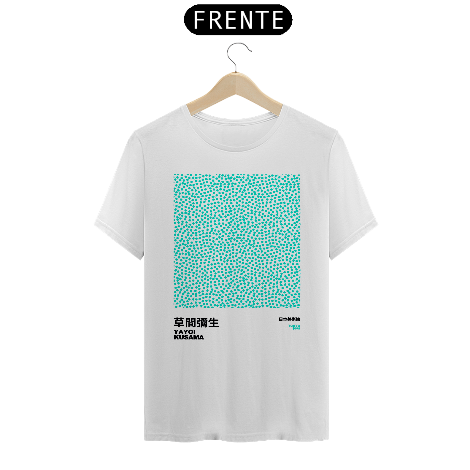 Camiseta Yayoi Kusama Tokio 1998 II Algodão Prime 