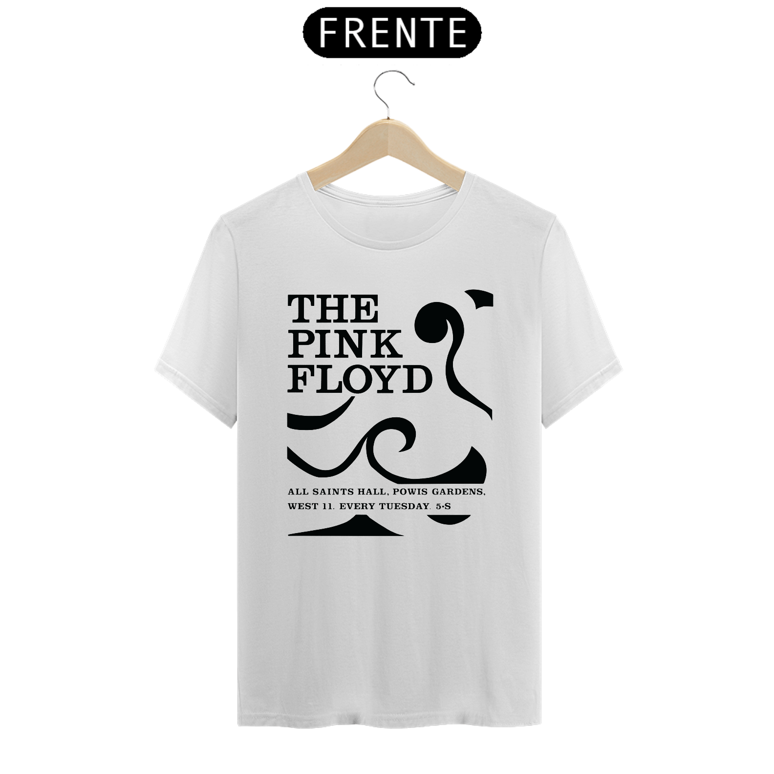 Camiseta The Pink Floyd Saints Algodão Prime