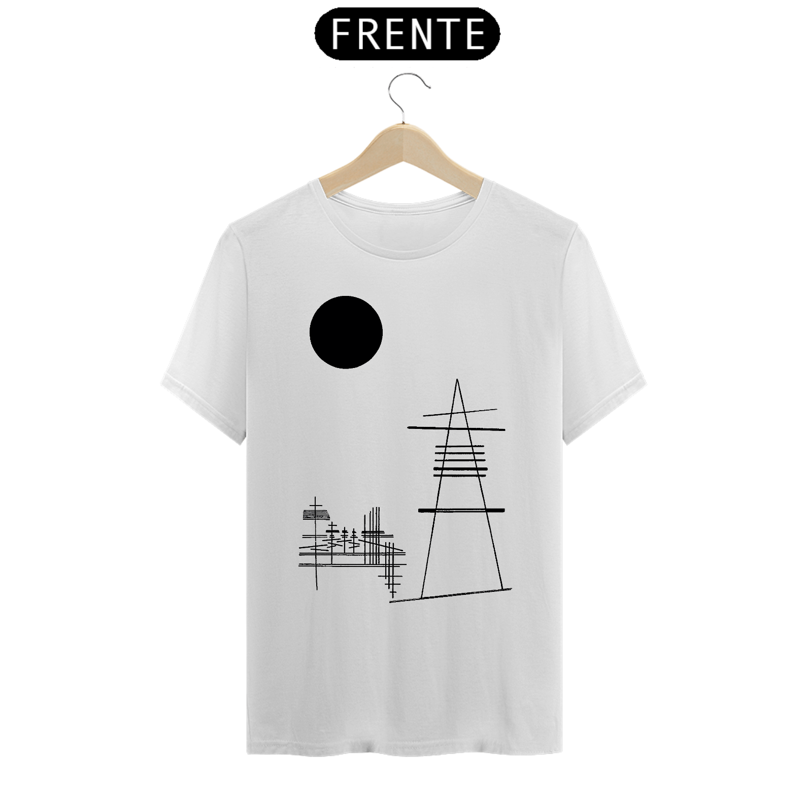 Camiseta Kandinsky Linha II Algodão Prime