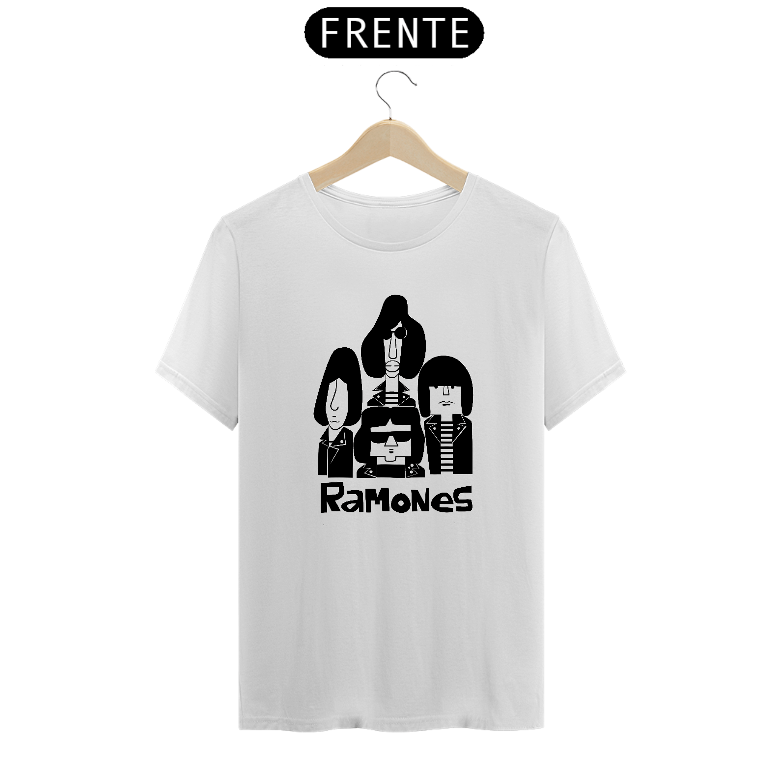 Camiseta Ramones XXN Algodão Prime