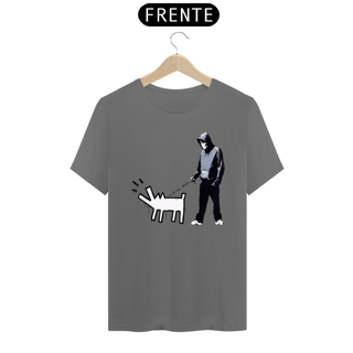 Camiseta Banksy Haring Dog Estonada