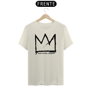 Camiseta Basquiat Coroa Algodão Prime 
