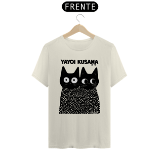 Camiseta Yayoi Kusama Cats 1996 Algodão Prime
