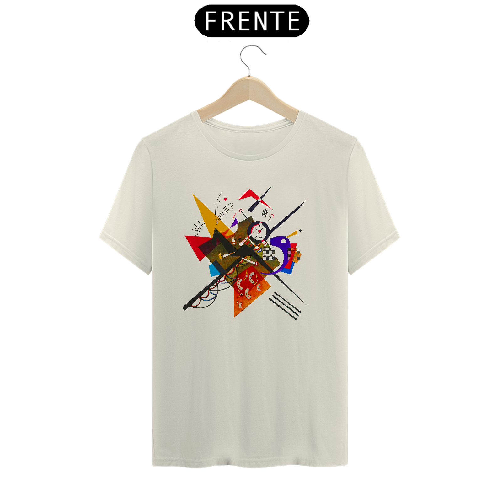 Camiseta Wassily Kandinsky 1955 Algodão Prime 