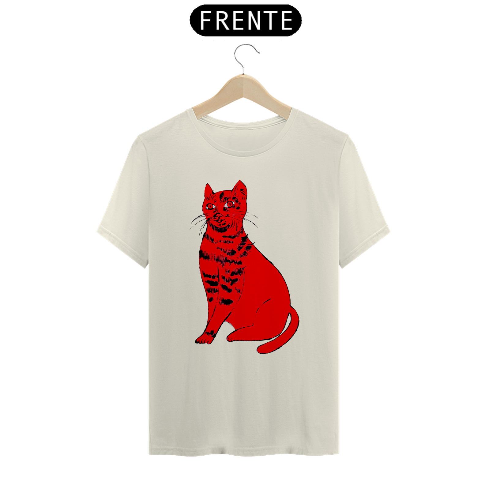 Camiseta Andy Warhol Gato Algodão Prime