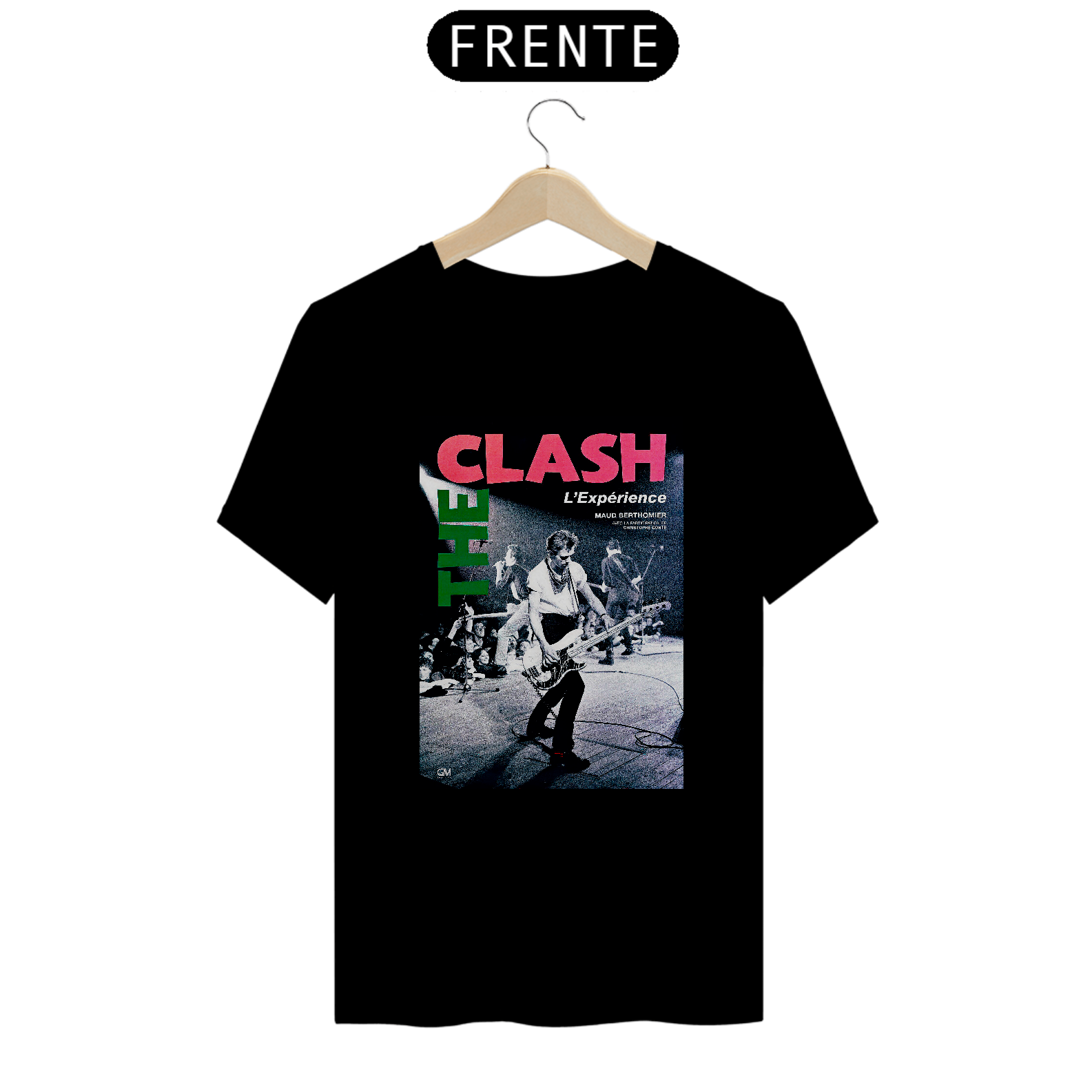 Camiseta The Clash Experience 100% algodão quality