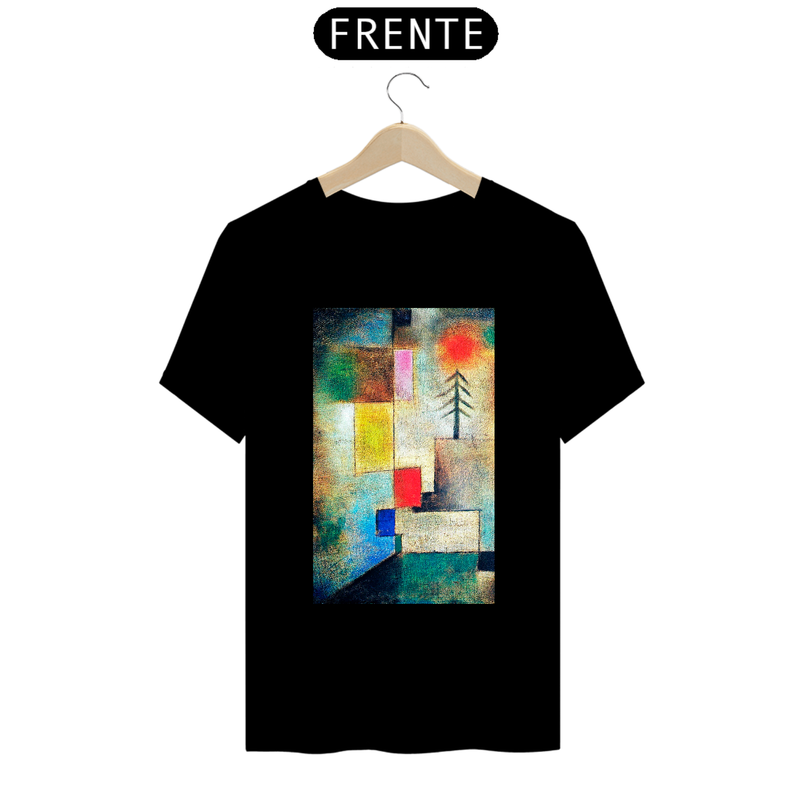 Camiseta Paul Klee 1932 Algodão Prime