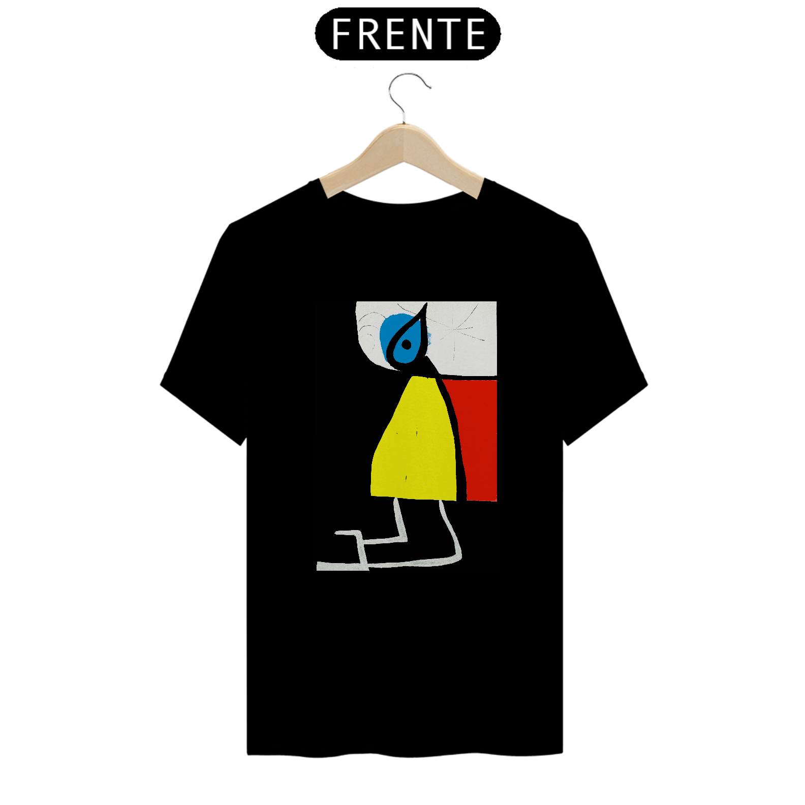 Camiseta Miró Passaro Algodão Prime