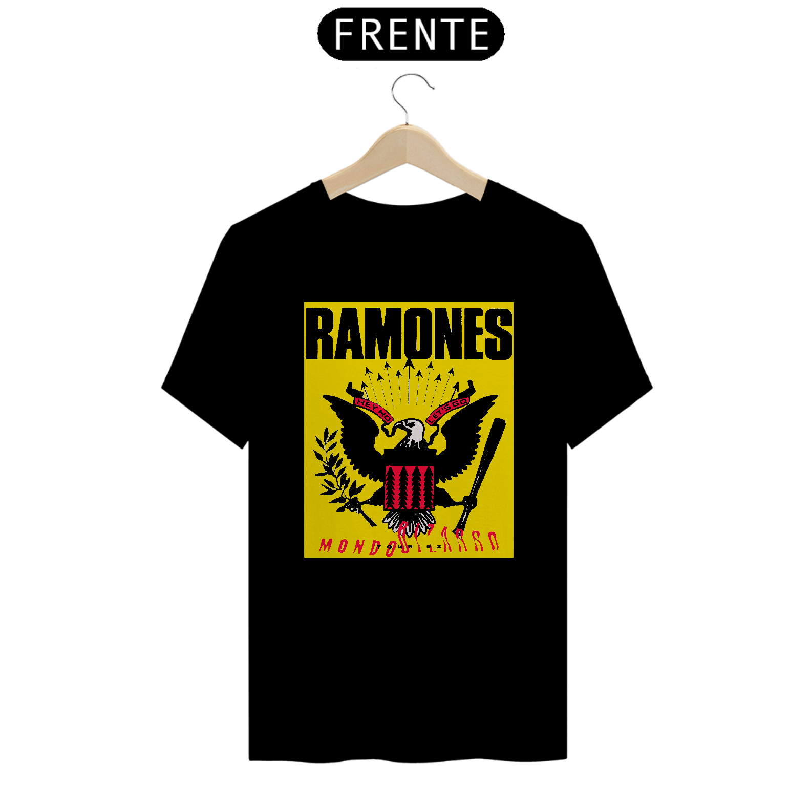 Camiseta Ramones 1992 Algodão Prime