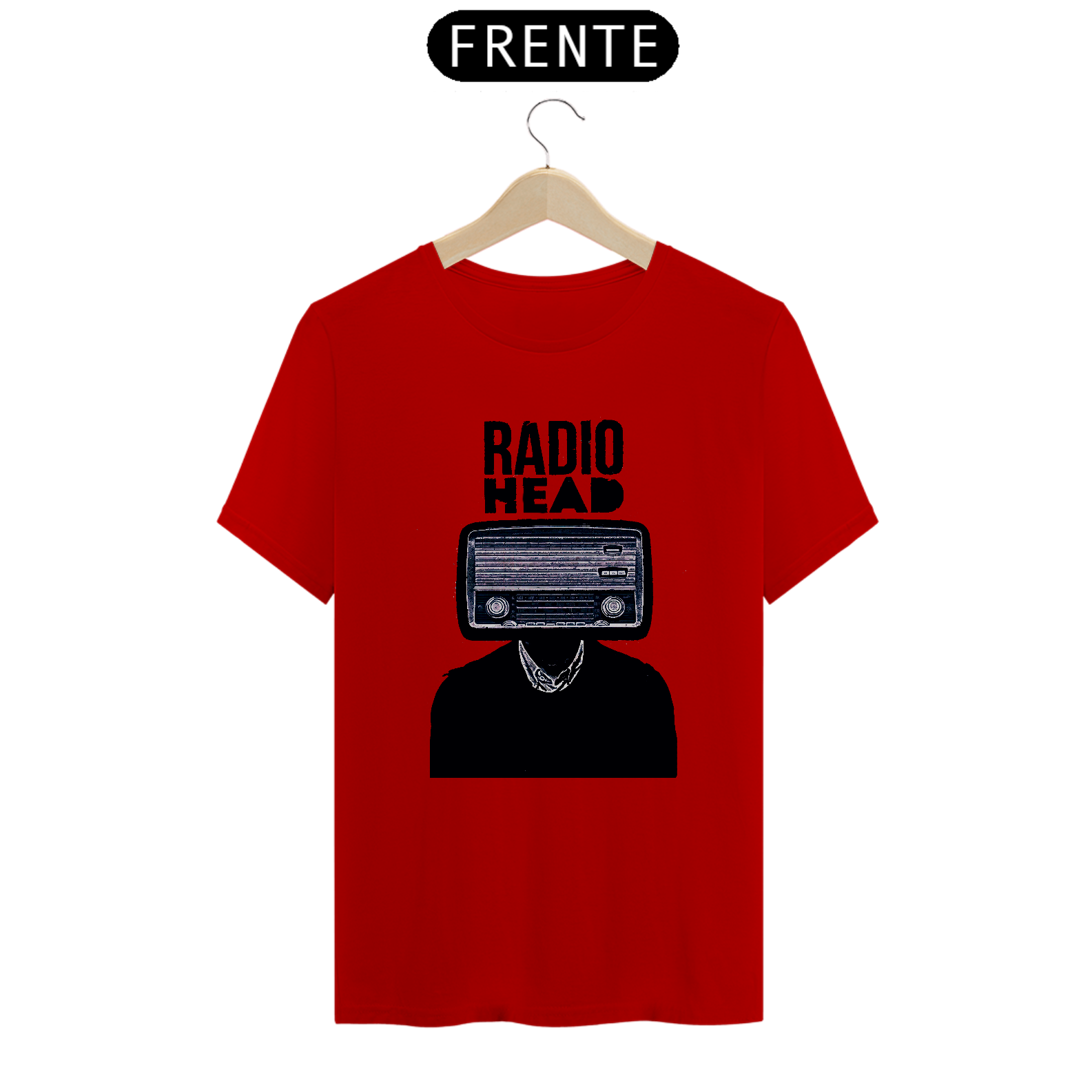 Camiseta Radiohead 100% algodão quality