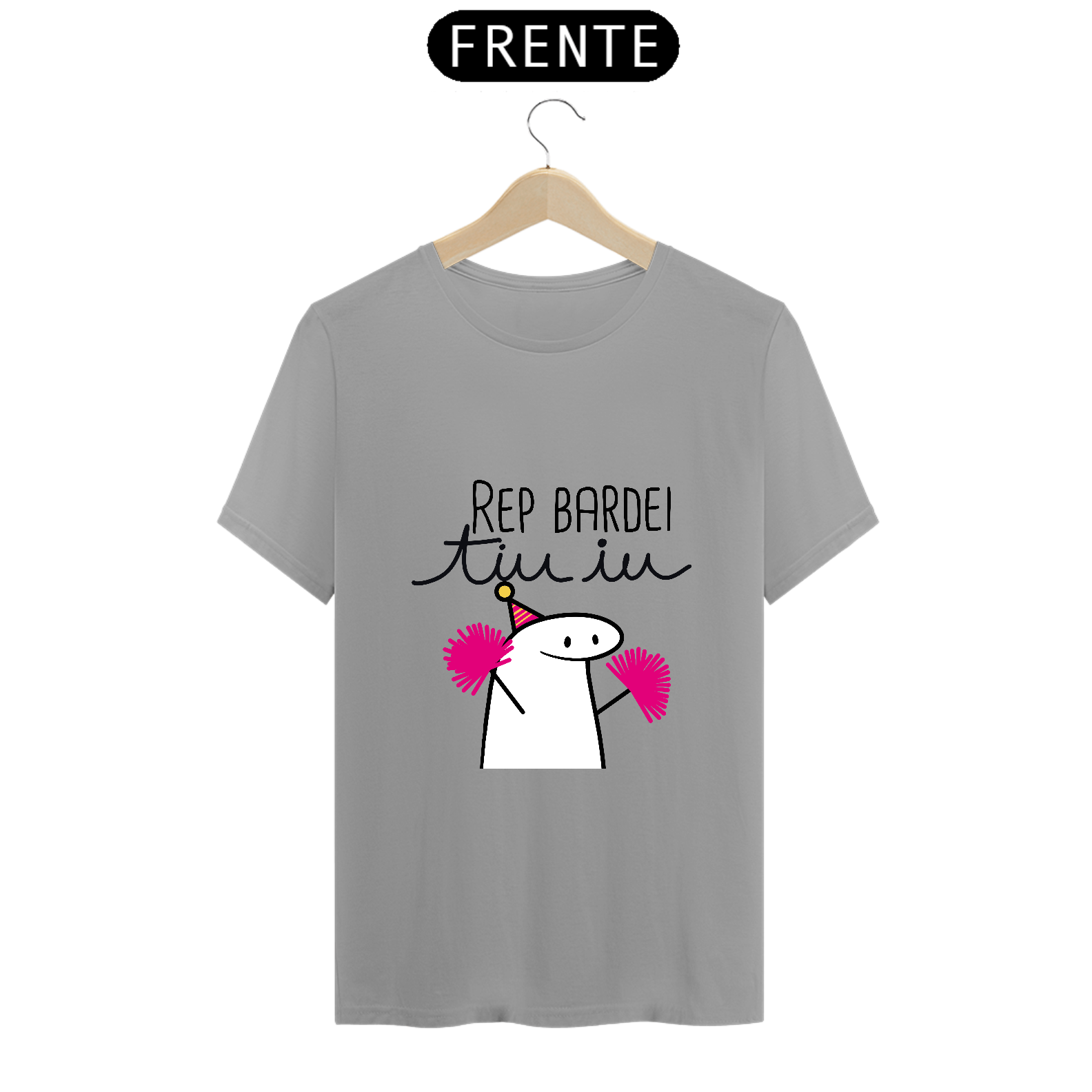 Nome do produto: T-Shirt Q -  Rep bardei tiu iu