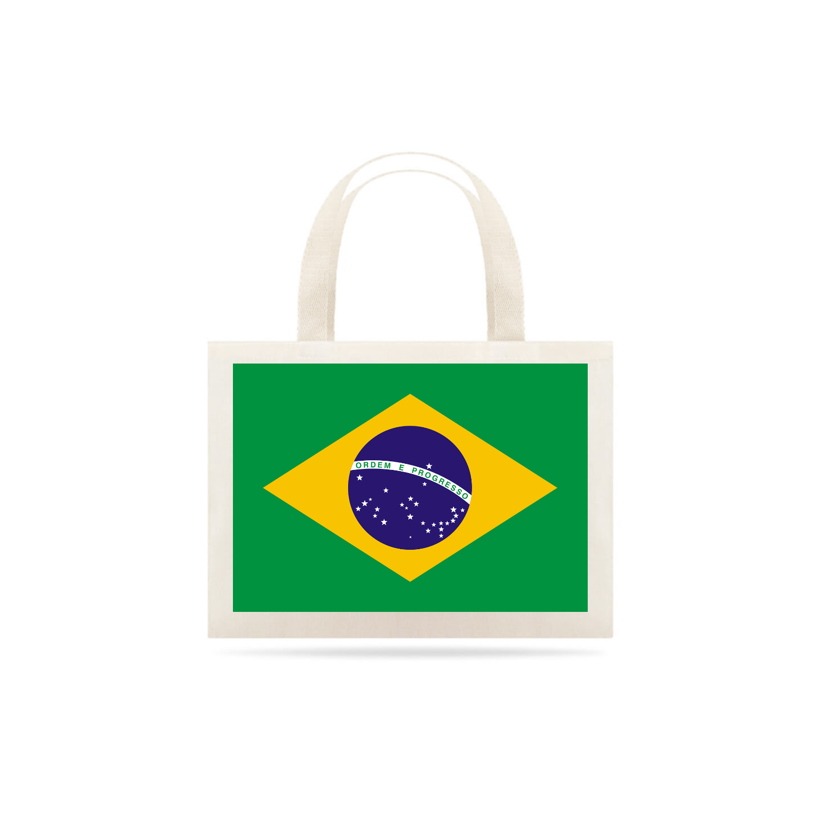 Nome do produto: Ecobag Bandeira Brasil