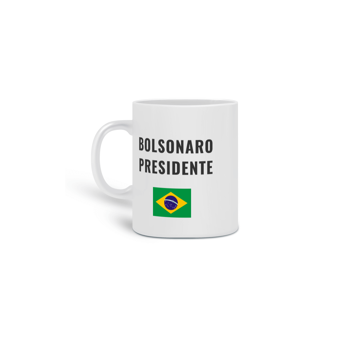 Nome do produto: Caneca Bolsonaro Presidente