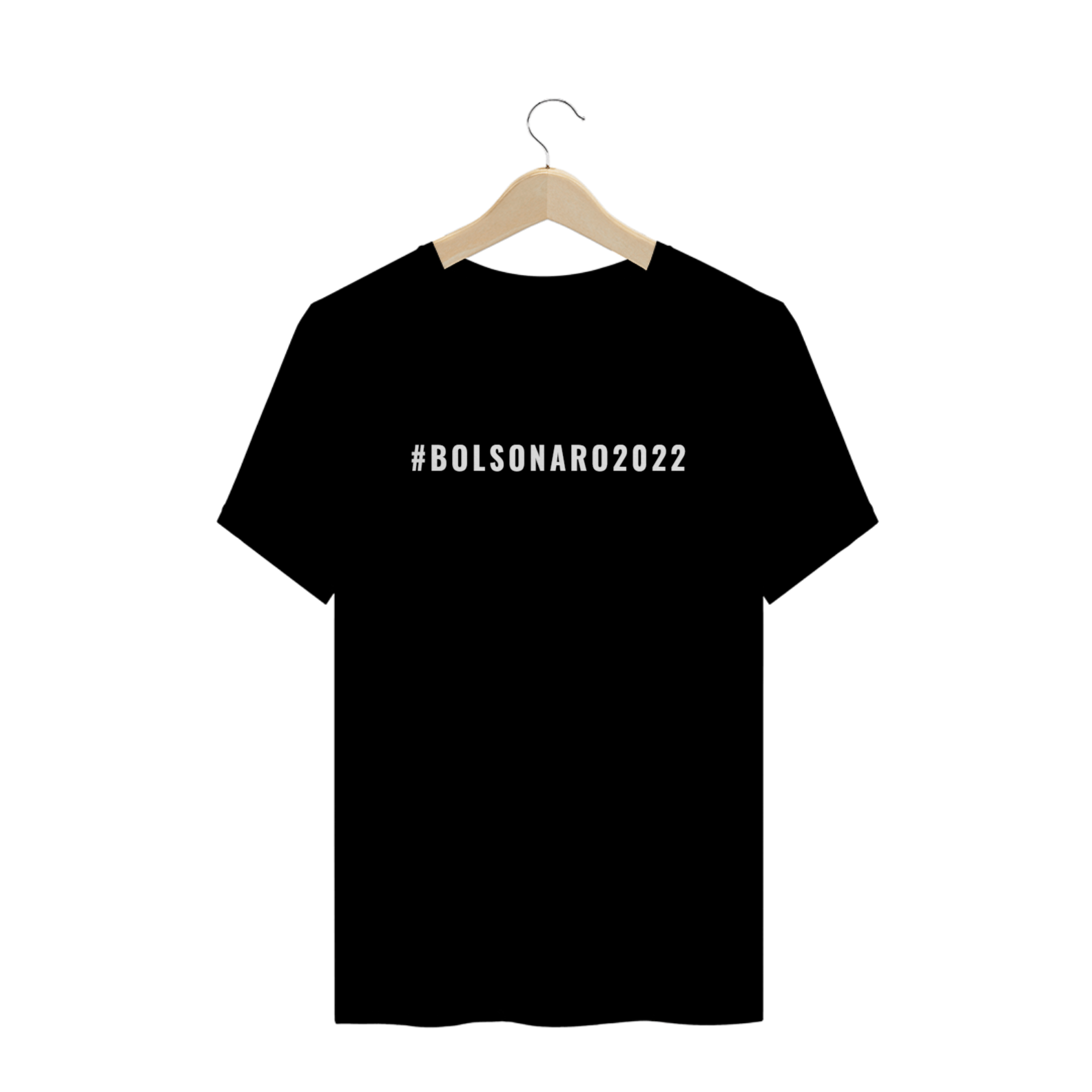 Nome do produto: Camiseta Preta Bolsonaro 2022 