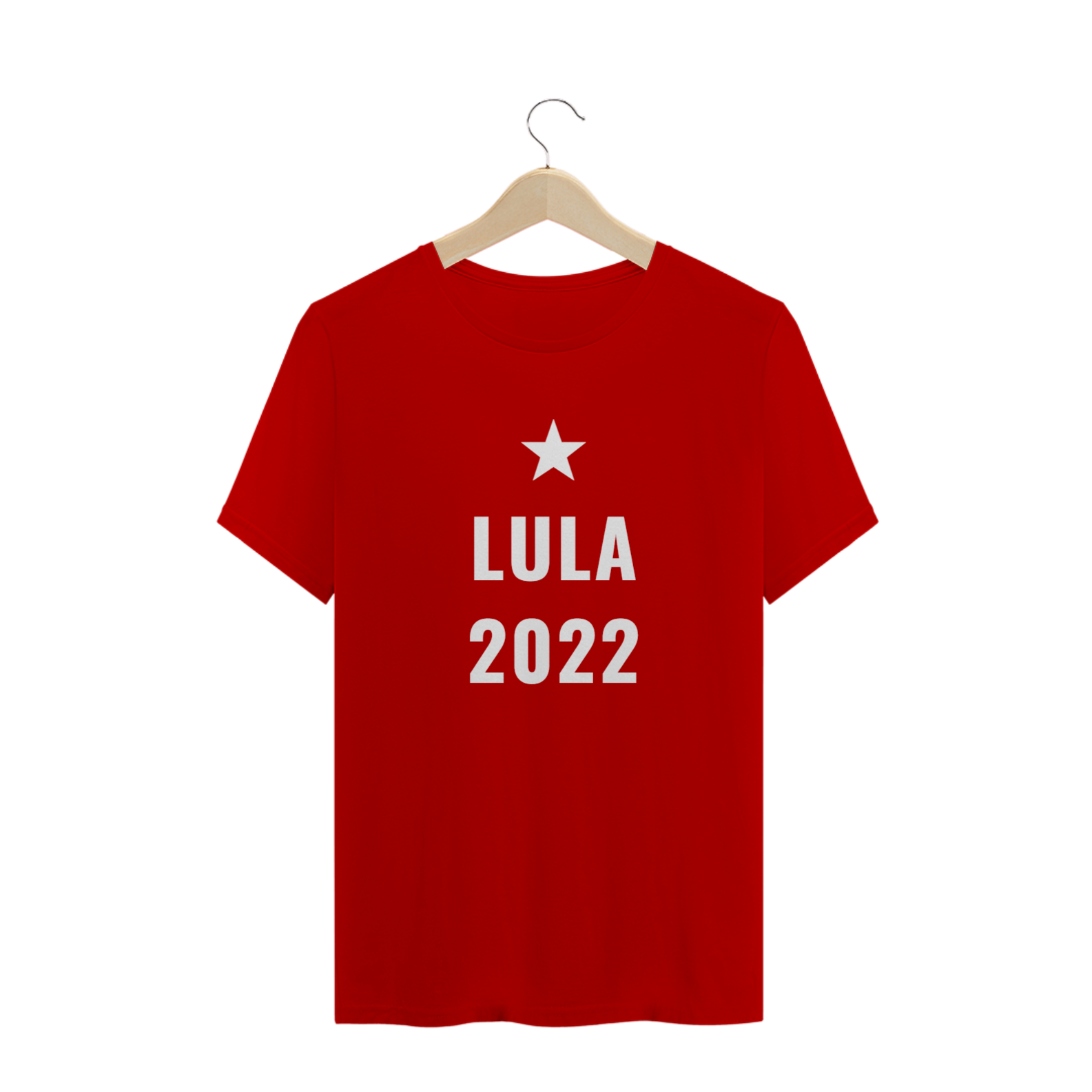 Nome do produto: Camiseta Vermelha Lula 2022 