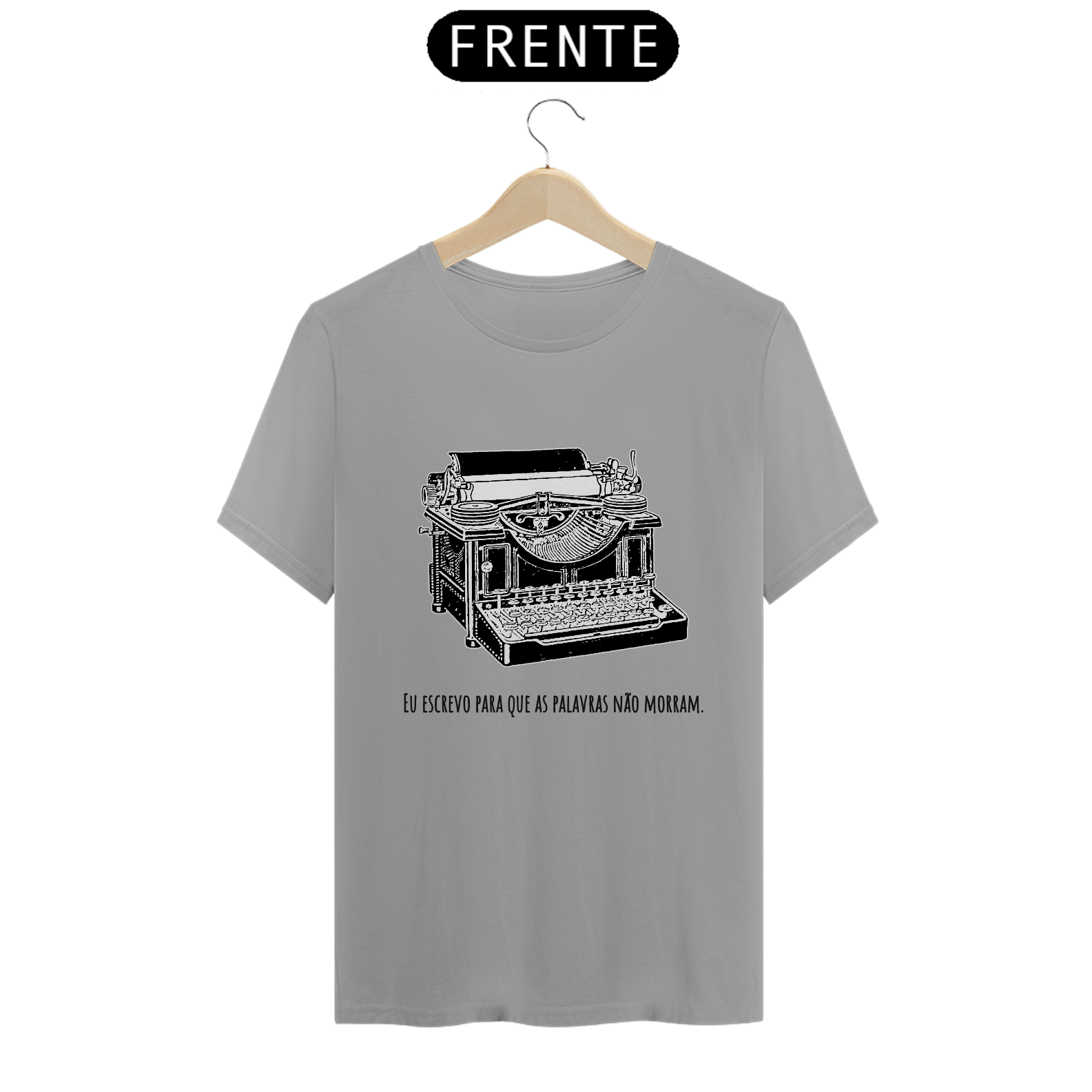 Nome do produto: T Shirt Unissex Amo escrever