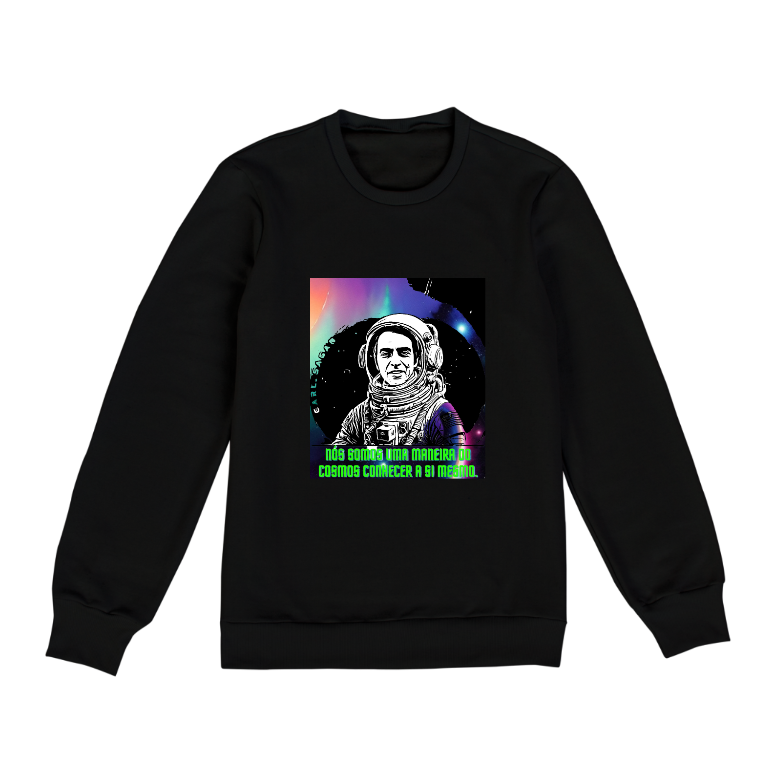 Nome do produto: Moletom Unissex Cosmos