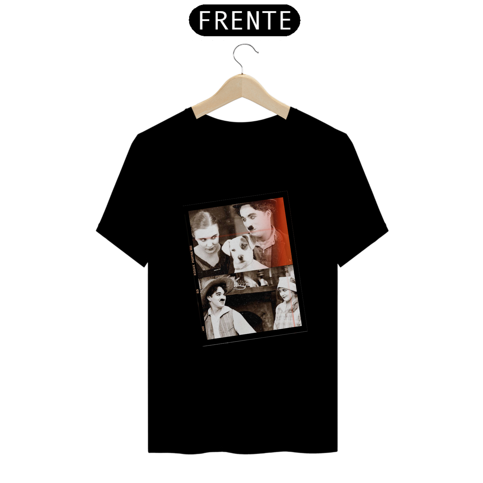 Nome do produto:  T Shirt Unissex Chaplin