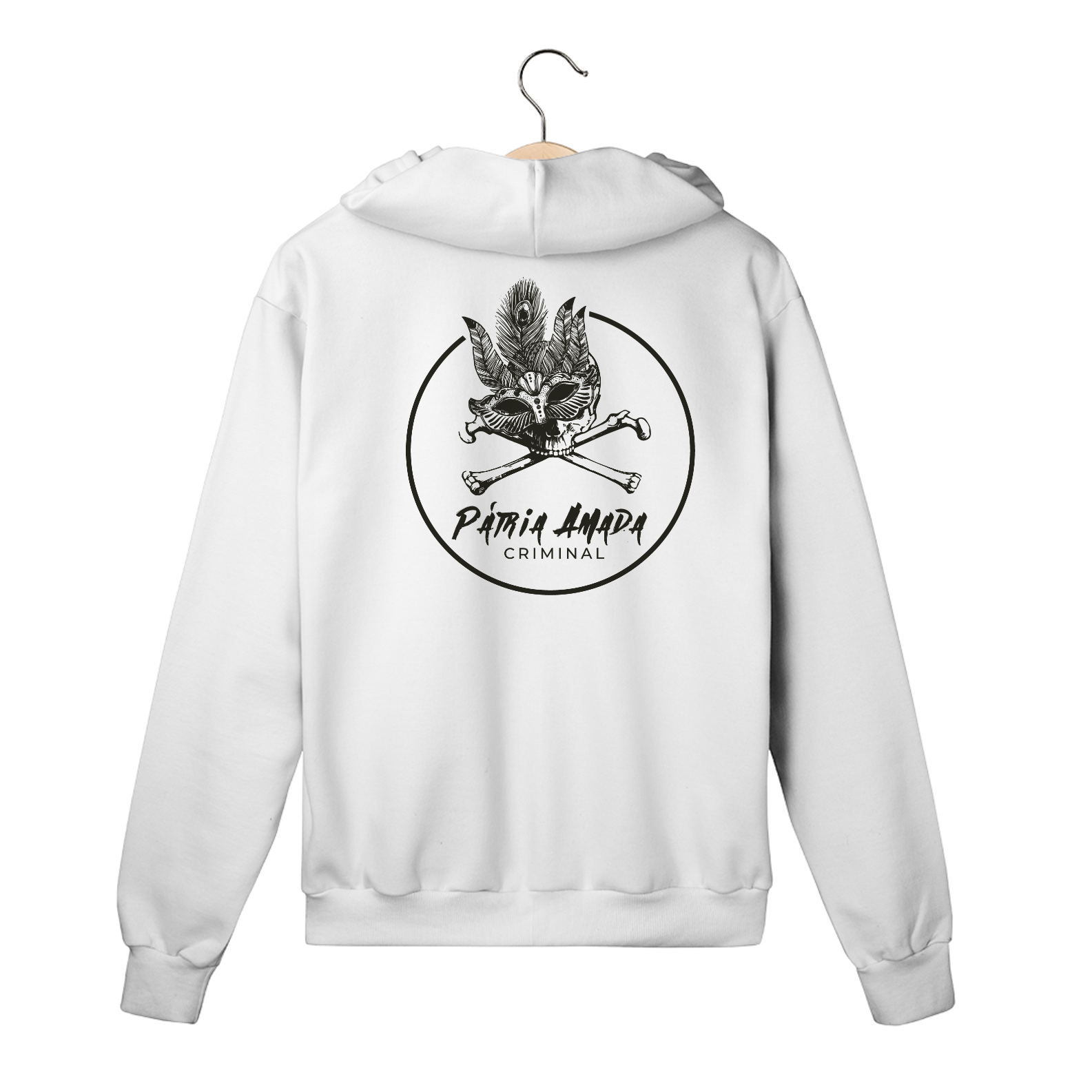 Nome do produto: Moletom Zíper Logo Clássico