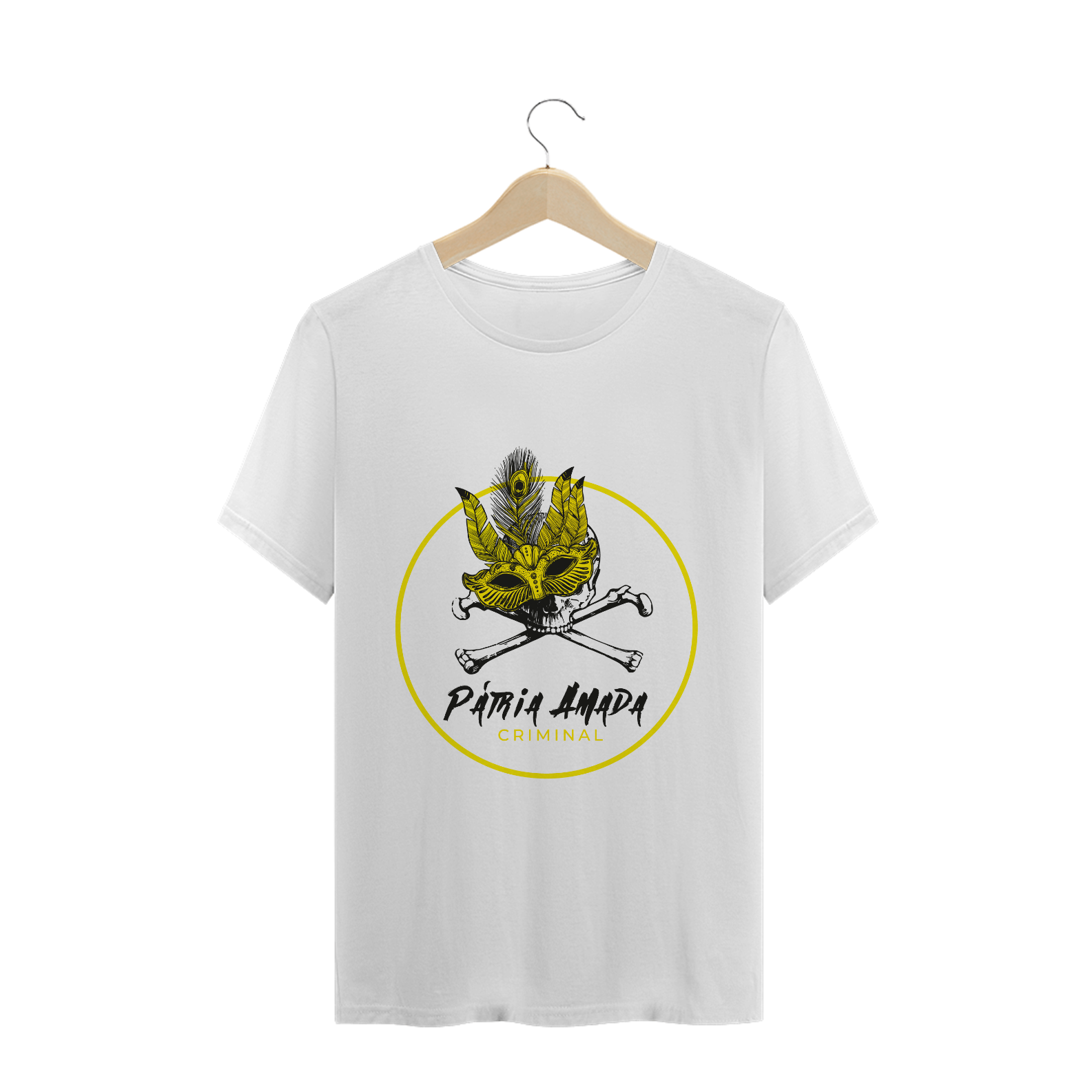 Nome do produto: Camiseta clássica Pátria Amada Criminal