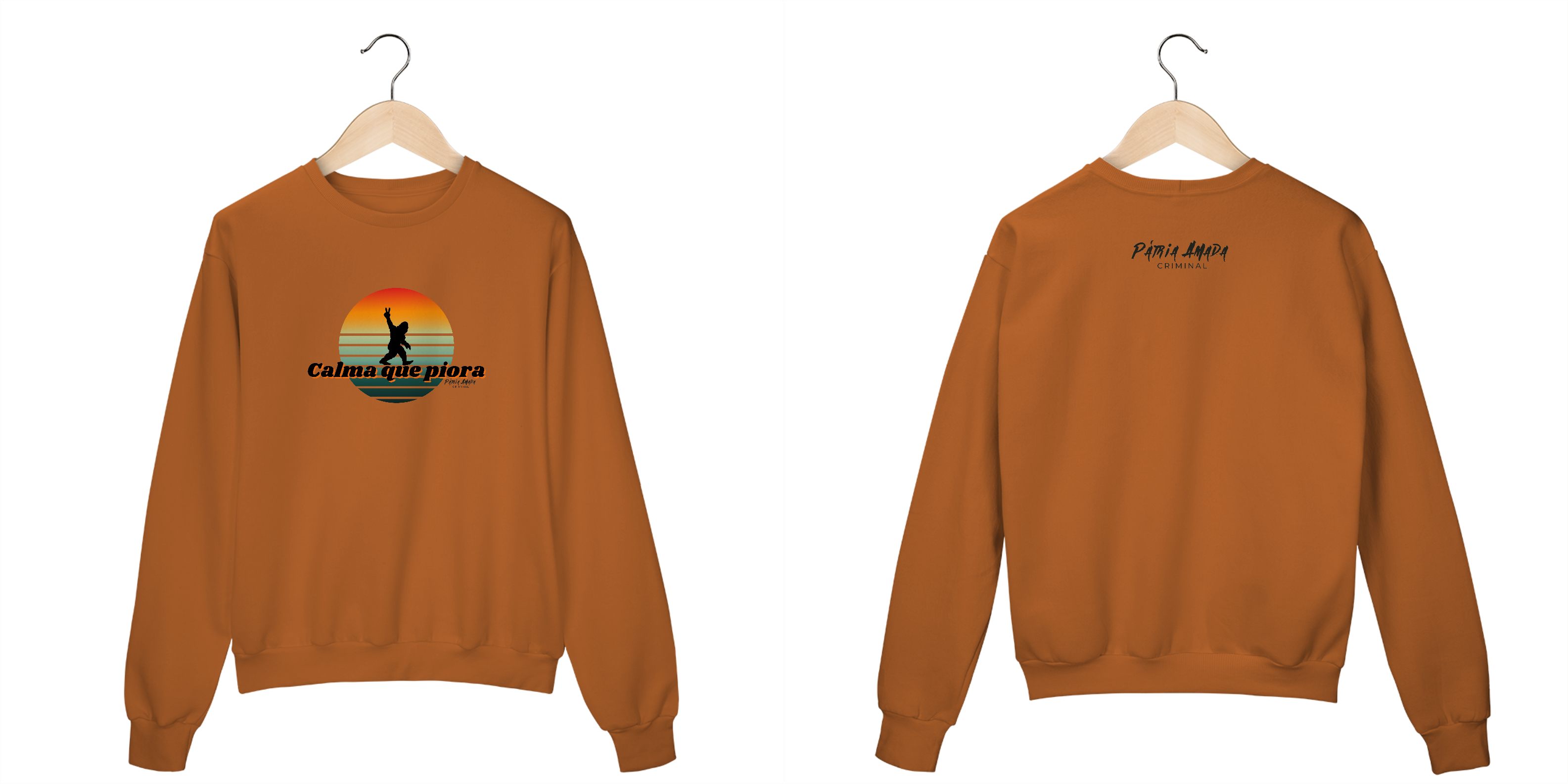Nome do produto: Moletom Simples Calma