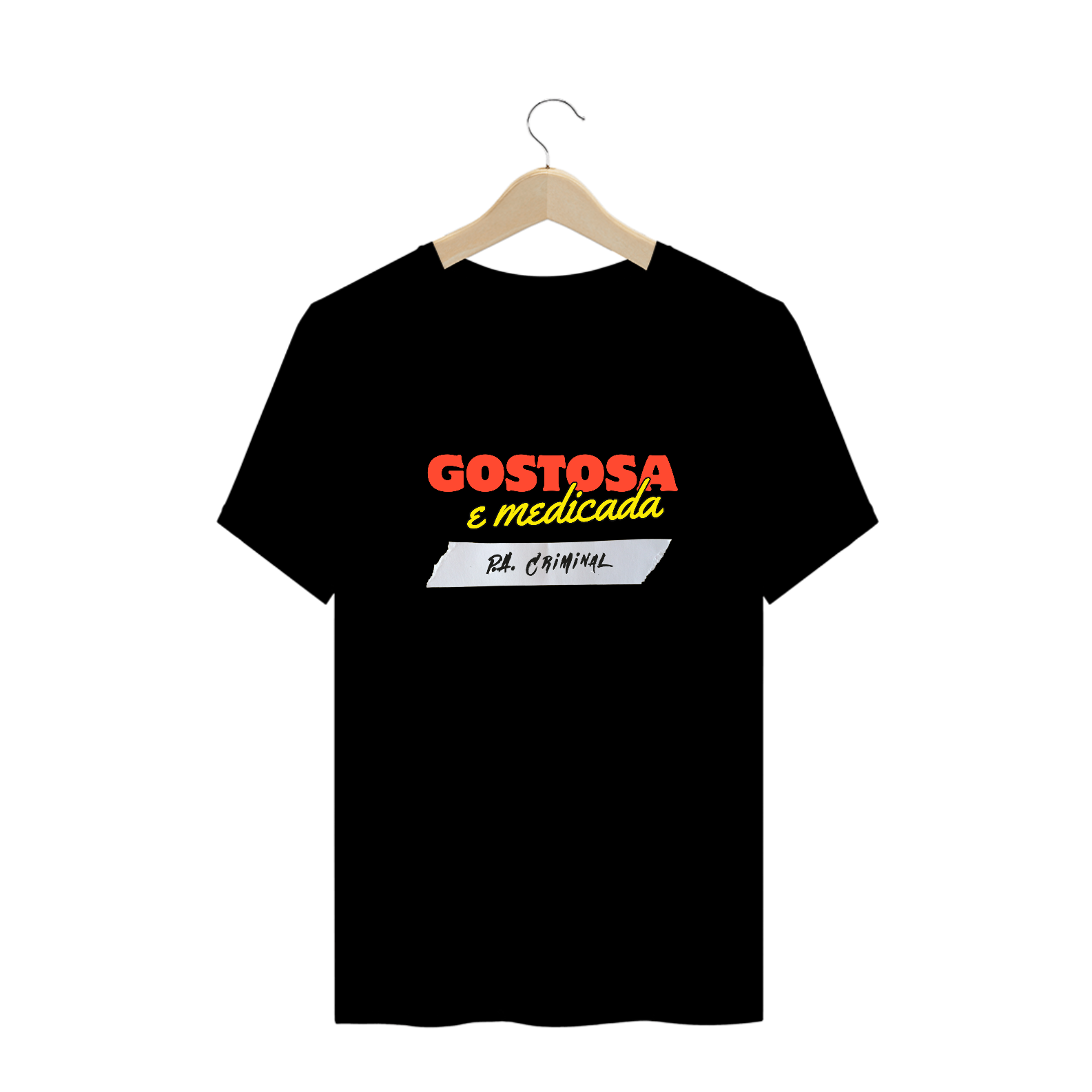 Nome do produto: Camiseta Gostosa e Medicada Plus