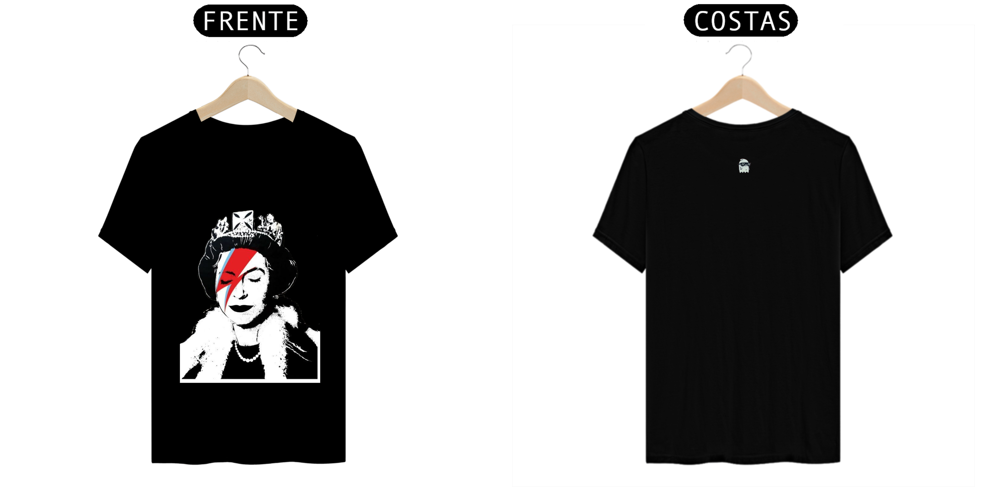 Nome do produto: T-SHIRT RAINHA ELIZABETH