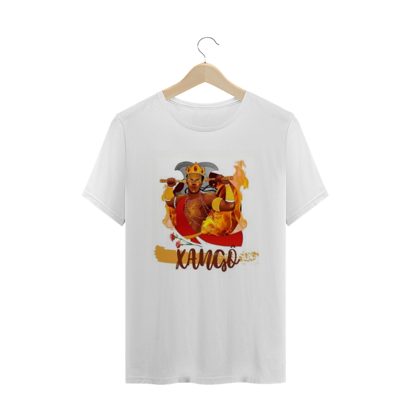 Nome do produto: CAMISETA XANGÔ ART